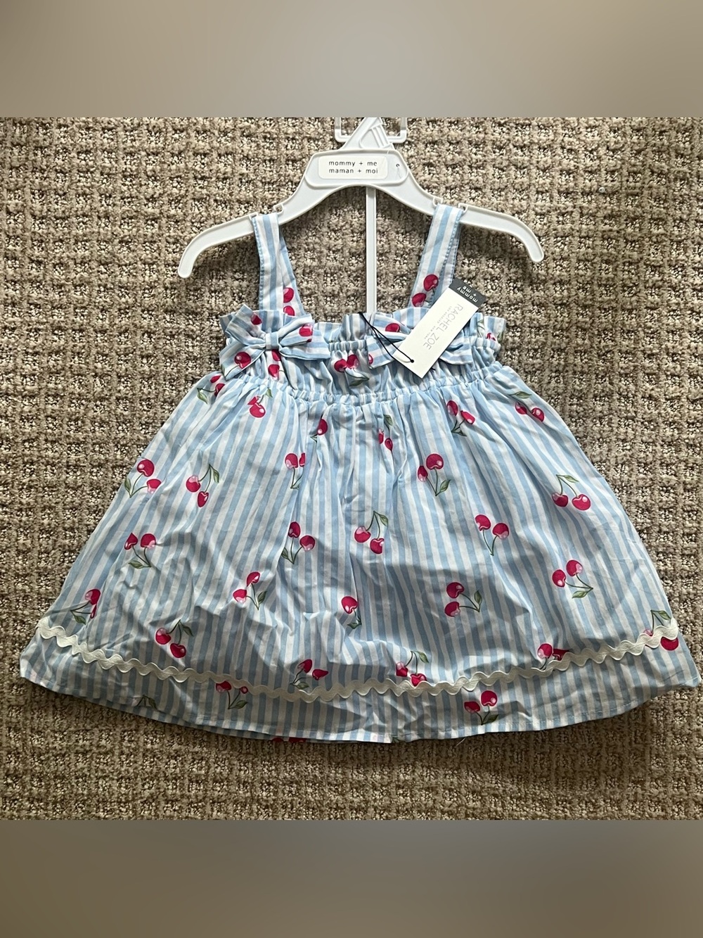 NWT NEW Rachel Zoe Toddler Girl Cherry Matching Set Outfit Size 2T